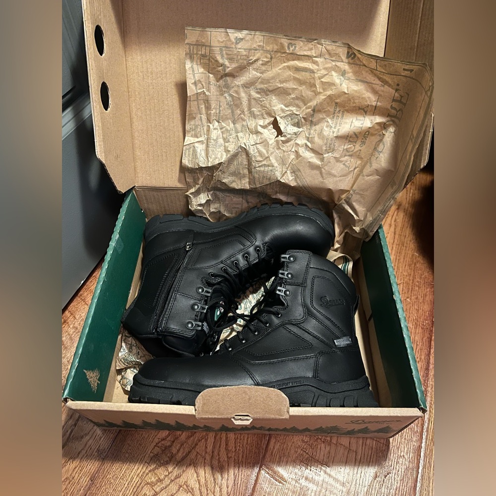 Danner Black Leather Boots